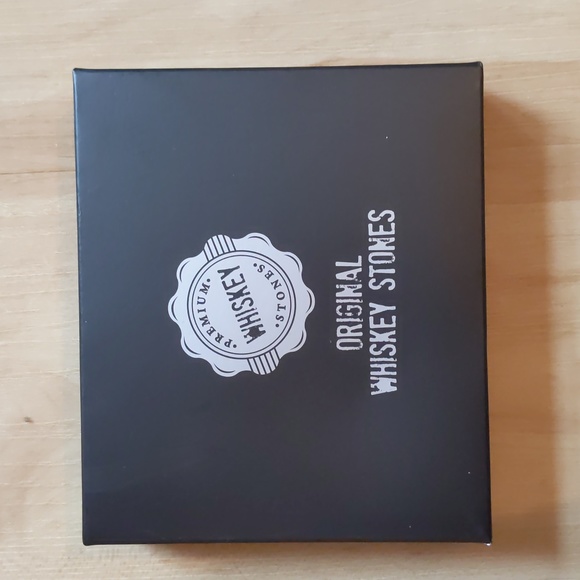 Whiskey Stones, NEW Barware, Gift Box & Storage Bag, Marble Reusable Ice, Father - Picture 6 of 11